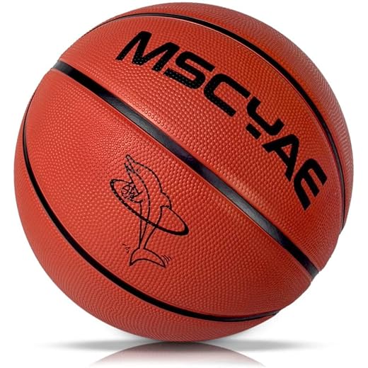 MSCYAE Kids Basketball Size 5,27.5 Basketball for Youth Play Games Practice for Beginners to Learn Dribble,Shoot and Pass
