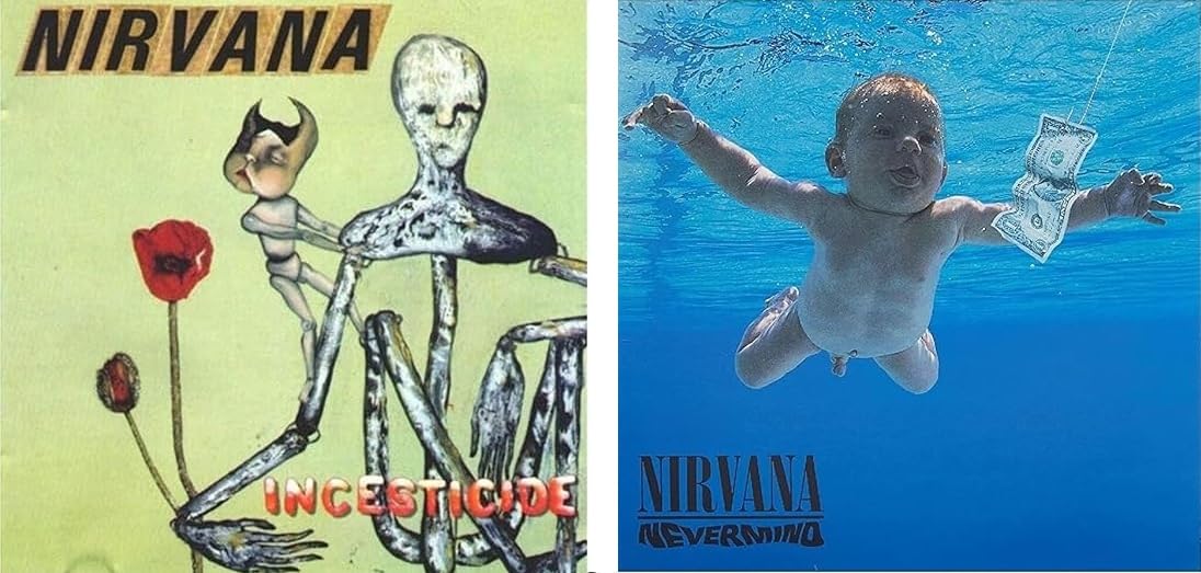 Nirvana - Confezione da 2: Incesticida 45 giri/min/Nevermind
