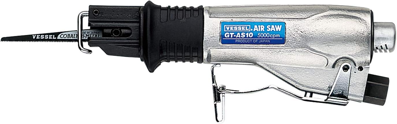 VESSEL GT-AS10 Air Saw, Iron Plate Cutting 0.2 inches (4 mm)