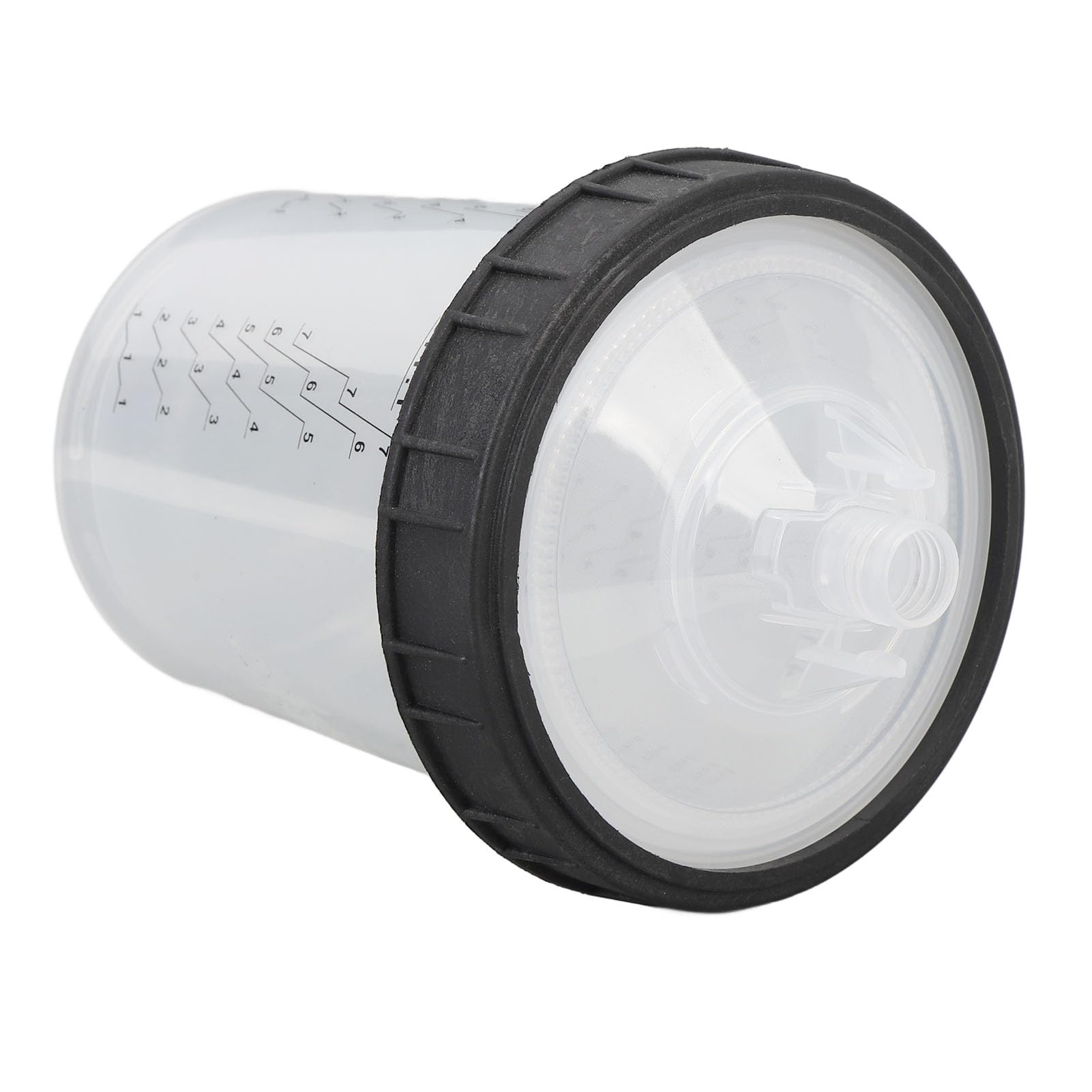 Generic Juego de Vasos Desechables para Mezclar Pintura en Aerosol, a Prueba de Fugas, Multiusos, Evitan la Disolución de la Pintura, Vasos para Pulverizadores de para Automóviles (0-810ML/0-28OZ