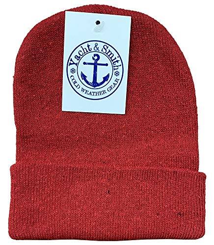 Image of YACHT & SMITH Kids Winter Beanie Hat Bulk Pack Warm Acrylic Cap
