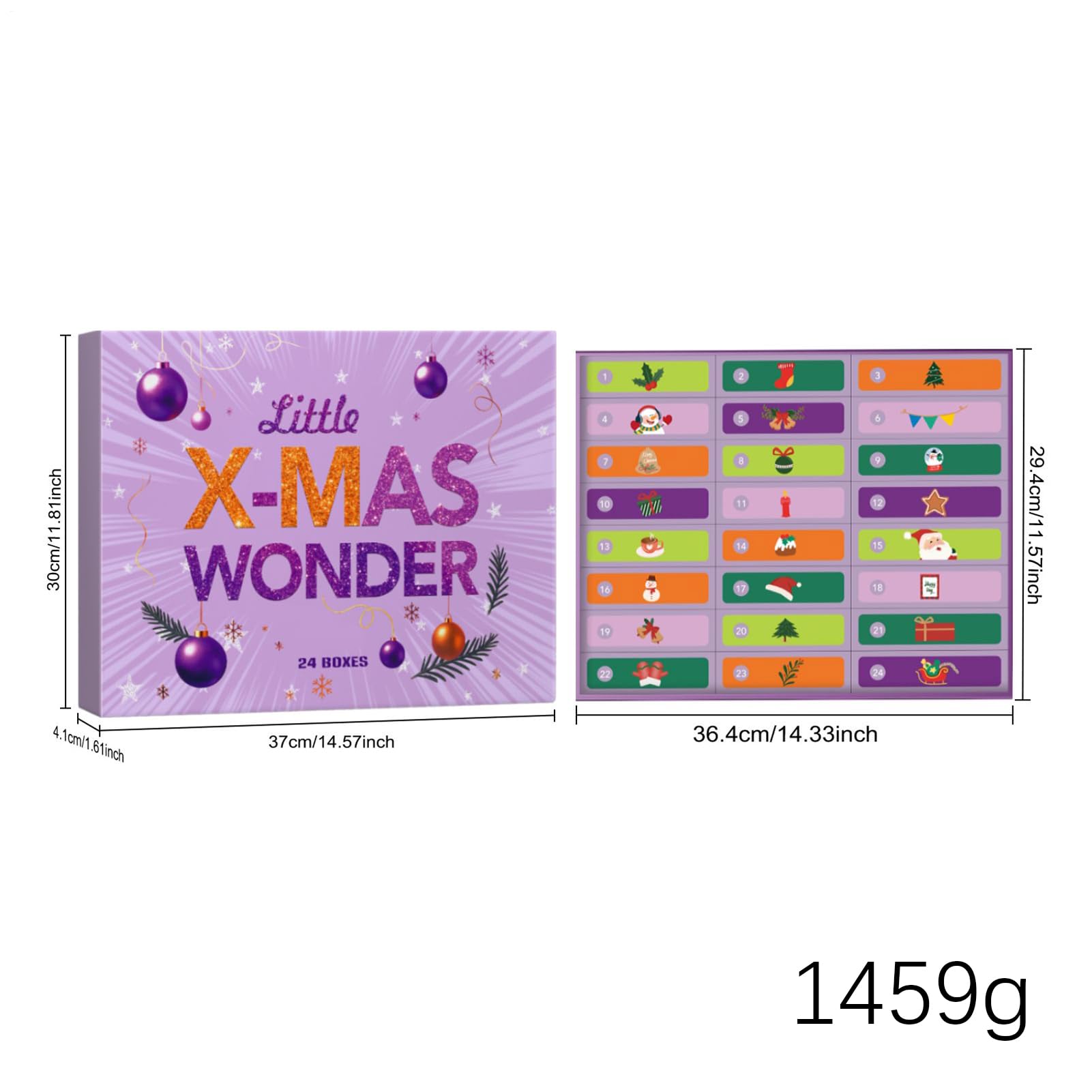 Calendario de Adviento de belleza 2025 | Cuenta regresiva de Navidad de 24 días – Calendario de productos para el cuidado de la piel para mujeres, novia, esposa, mamá, amigos, fiesta, San Valentín
