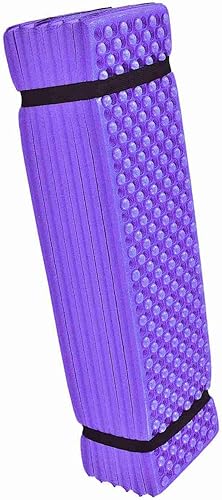 Fydun Alfombrilla plegable de espuma para acampar, almohadilla impermeable para dormir al aire libre y uso en la playa