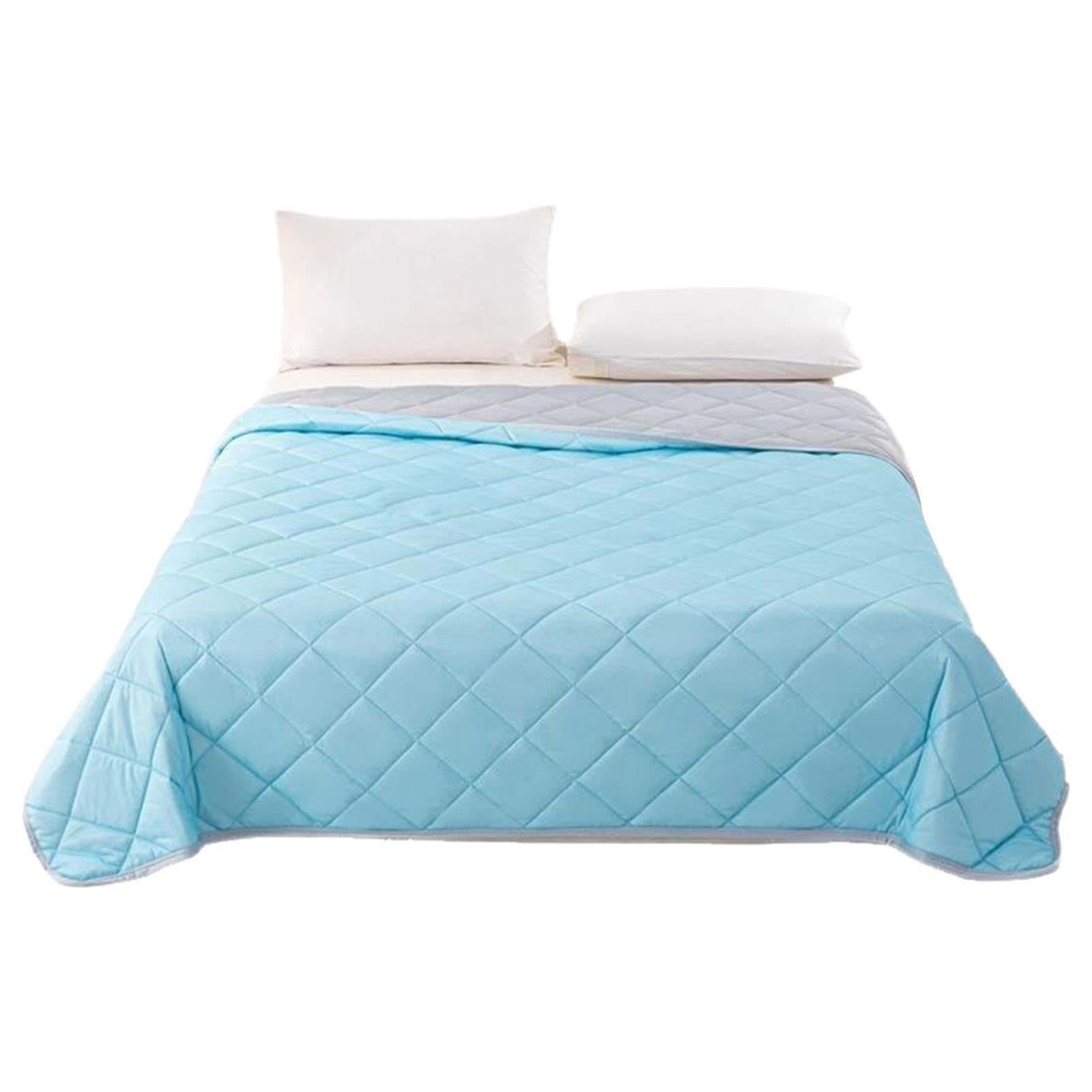 Couverture d'été rafraîchissante thermo-régulatrice double face ultra légère