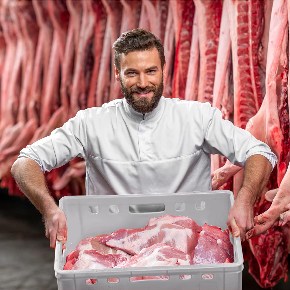 Kingpower Riquadro E3 Scatola di Immagazzinaggio Carne Impilabile Grigio 2