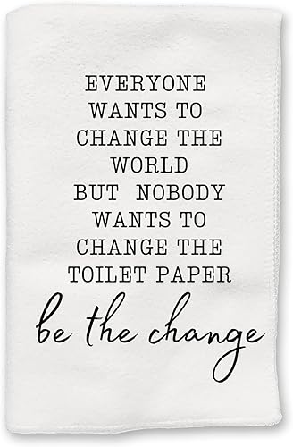 Funny Novelty Bath Hand Towels Restroom Male Female Symbols Bathroom Country Rustic Farmhouse Modern Decor Hilarious Adult Crude Humor Home House