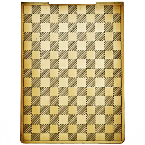 DDOUJOY Checkered Pattern Lattice Frame Background Plastic Embossing Folders for Card Making Scrapbooking and Other Paper Crafts 2212161 (1)