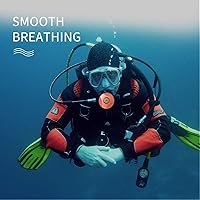 Vista 5 de Equipo regulador de buceo Explorador ajustable Buceo Buceo Buceo 2da etapa Regulador Cachimba con boquilla