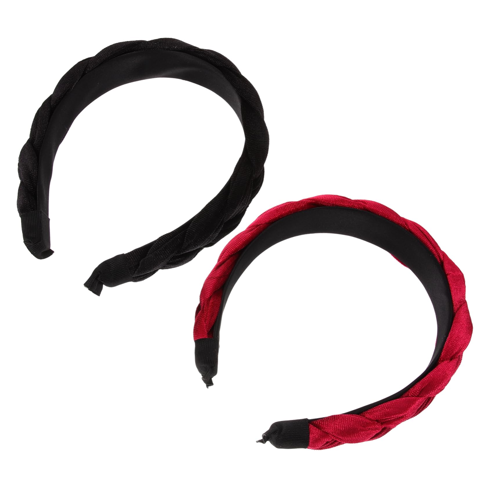 6 unidades diadema girando fiesta diadema diadema azul diadema hinchada gomas para el pelo simples diademas acolchadas amplia diadema moda sombreros forro