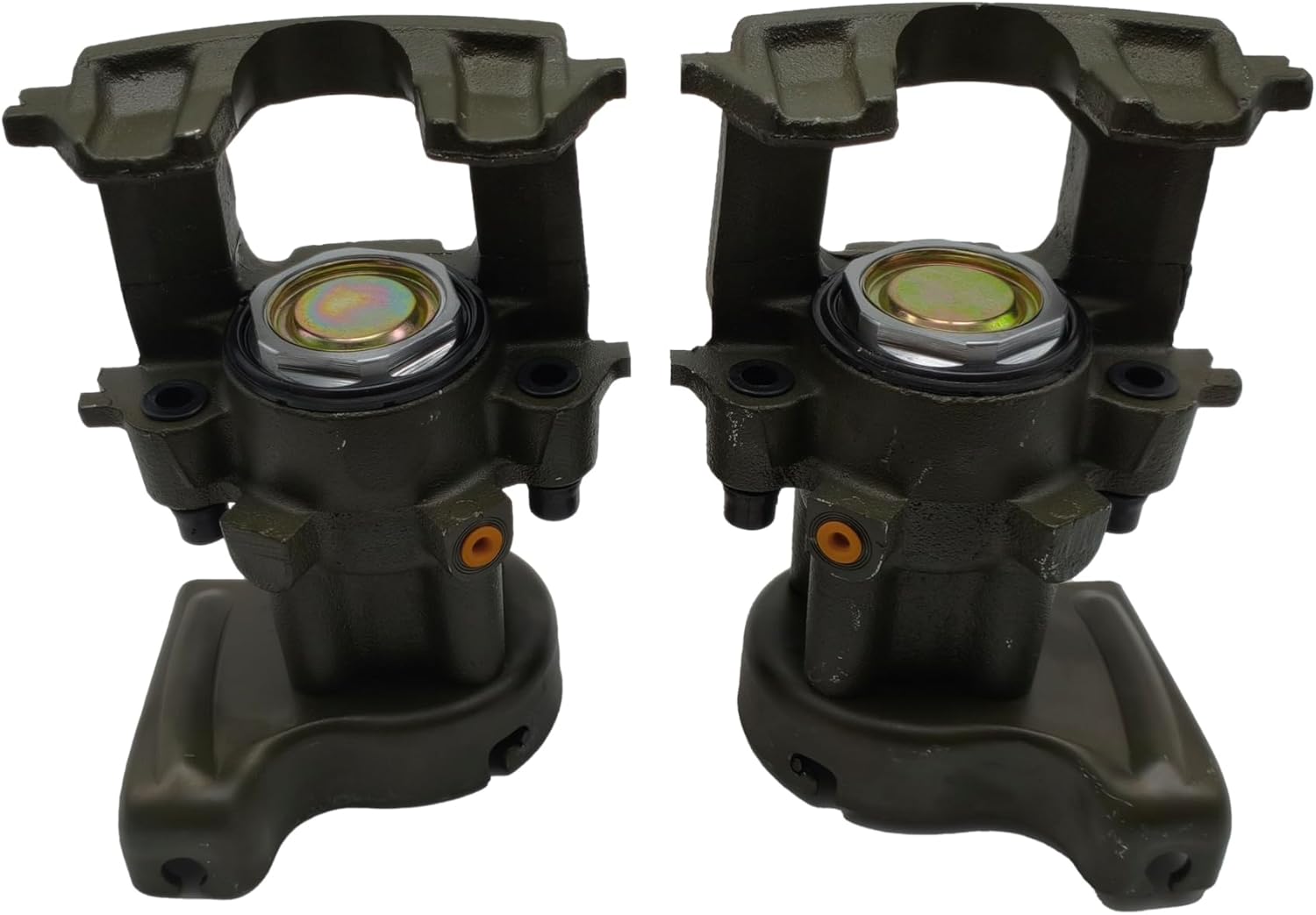 12342341 12342342 Left & Right Rear Brake Caliper Set Fit for Hummer H1 1992-2006, for HMMWV Humvee M998 M1097 M1152, LH RH Brake Caliper 2530-01-333-6068 2530-01-333-8263