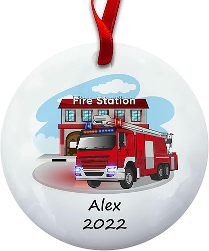 Miniatura 6 de EMT Ambulancia Adorno de Navidad, adorno personalizado de primera respuesta