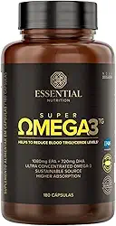 Super Omega 3 TG 180 Cápsulas 1000mg - Essential Nutrition