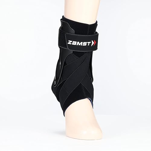 Miniatura 7 de Zamusuto (ZAMST) Tobillera A2-DX Sports General Baloncesto Voleibol Tenis Tobillo Tamaño L Pie derecho para Negro 370603