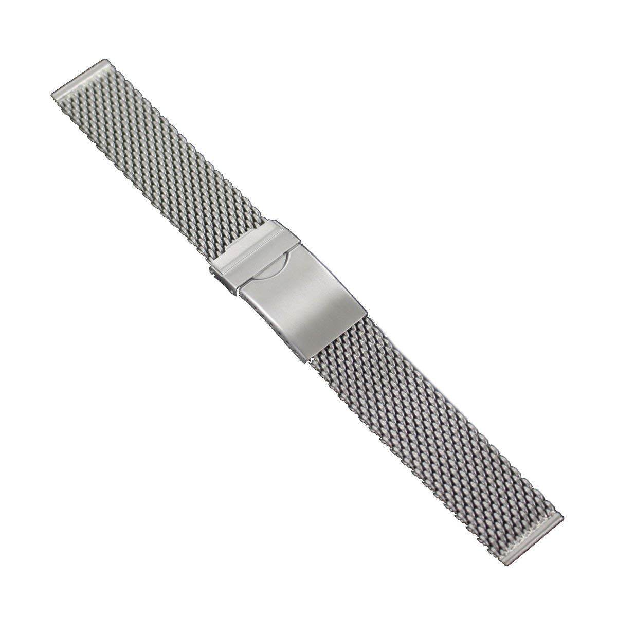 Vollmer Pasek do zegarka Milana stal szlachetna 18 mm 05020H7, bransoletka