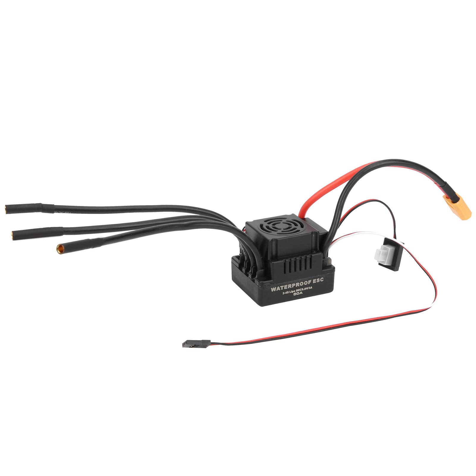 ESC 80A 80A ESC Electric Controller for 1/8 RC Car, Multiple Protection for RC Vehicles (#2)