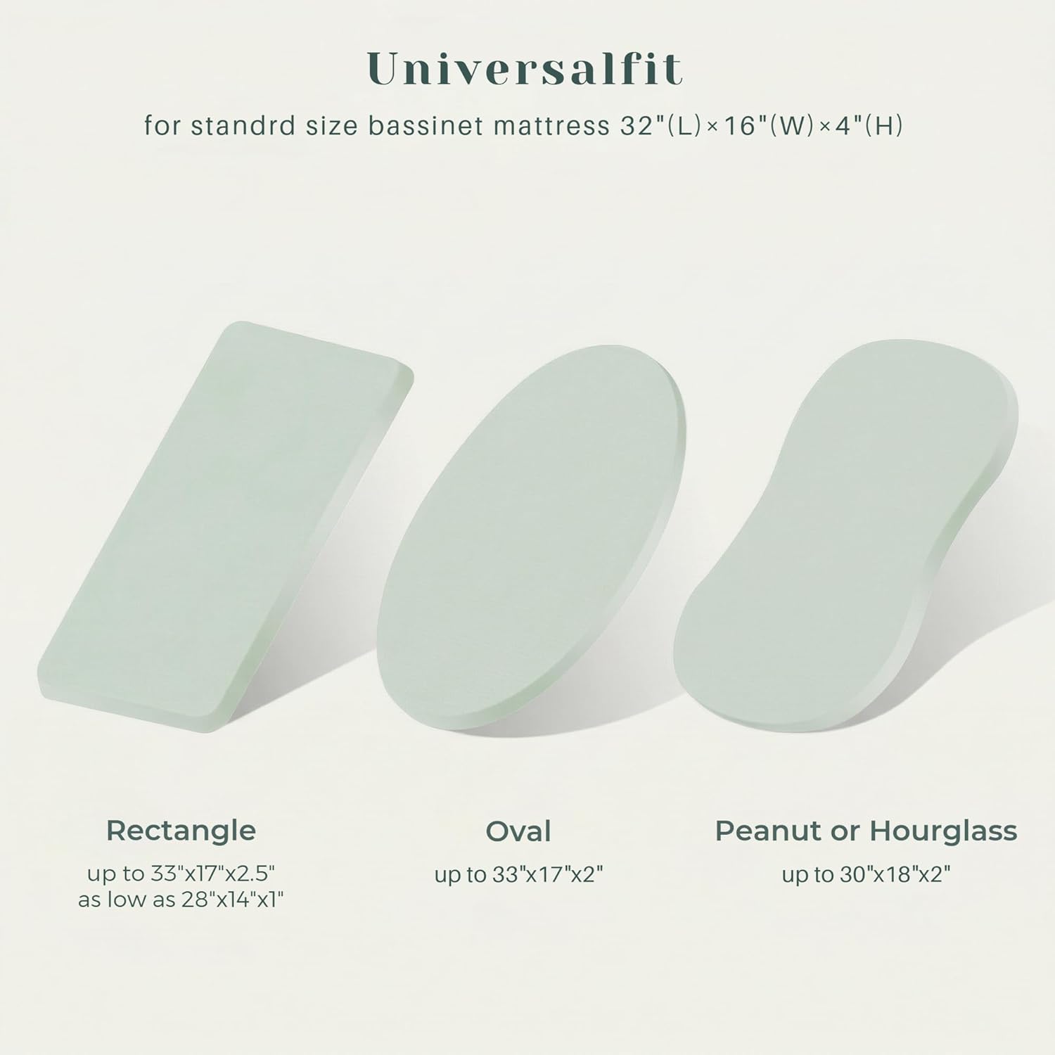 Baby Bassinet Sheets 3 Pack for Boys & Girls, Soft Breathable Muslin Cotton Bassinet Mattress Cover, Universal Fit for Hourglass, Oval, and Rectangle Mattress (Daisy Petal)