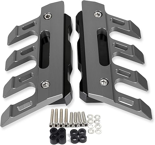 Miniatura 9 de TCHAU Protectores de horquilla delantera para motocicleta, guardabarros delantero para Yamaha YZF-R1 YZF-R3 YZF-R6 MT-03 FZ400 XJR400 XT660 MT-10