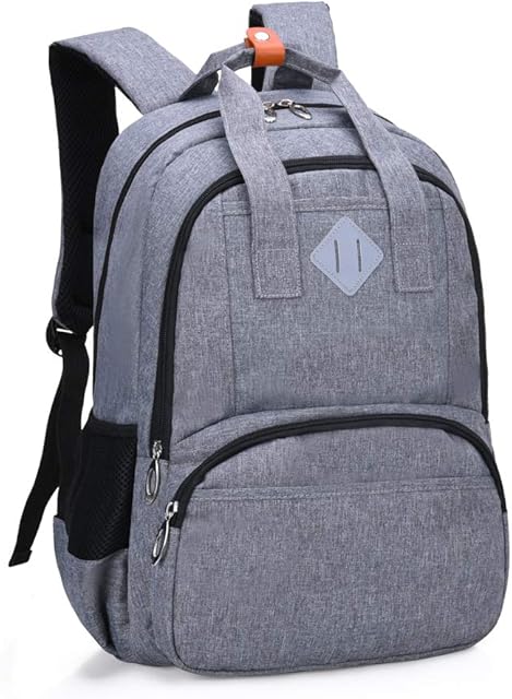 HOPYOCK-School Bags for Boys Girls Kids,Multi-Pocket Unisex Children Backpacks with Night Reflection,Primary/Secondary School Backpack Back Bookbags