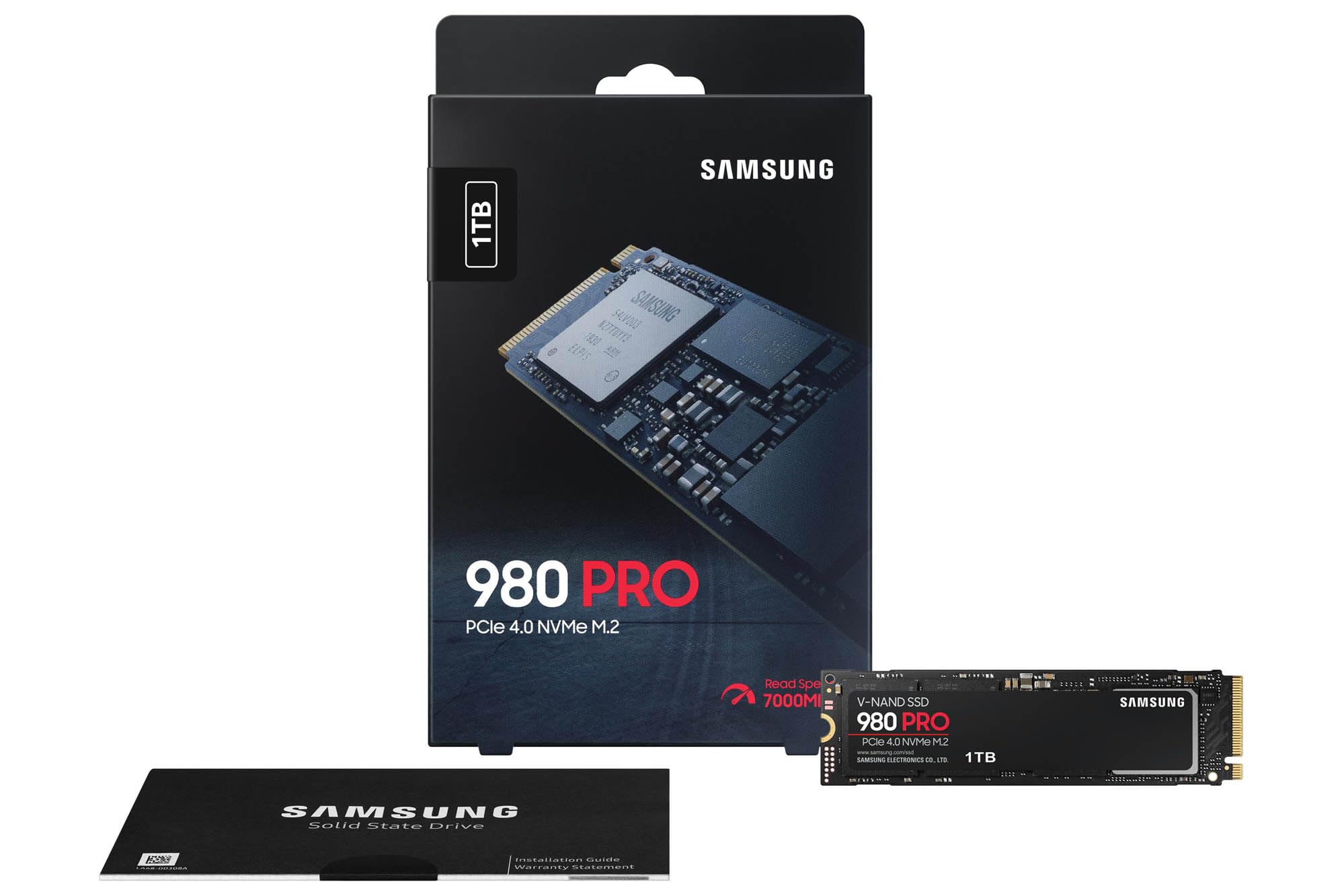Samsung 980 PRO SSD NVMe M.2 PCIe 4.0, 1 To – Compatible PS5