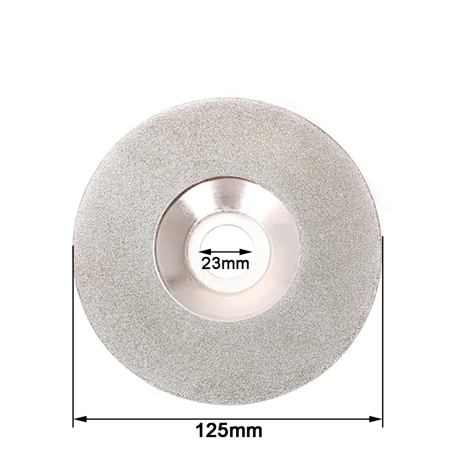 Abrasivo Ruote Levigatura Lucidatura Disco Disco abrasivo for affilatura di lame da 4/5 pollici, mola diamantata a forma di ciotola for smerigliatrice angolare, lucidatura e rettifica, 1 pezzo(5 Inch)