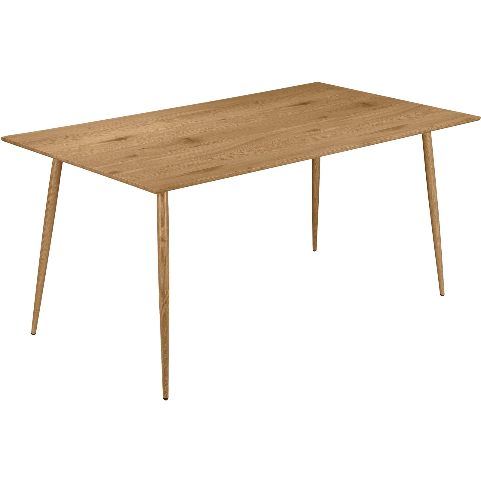 Loft24 Monza Rectangular Dining Table - Oak - 6 Seater