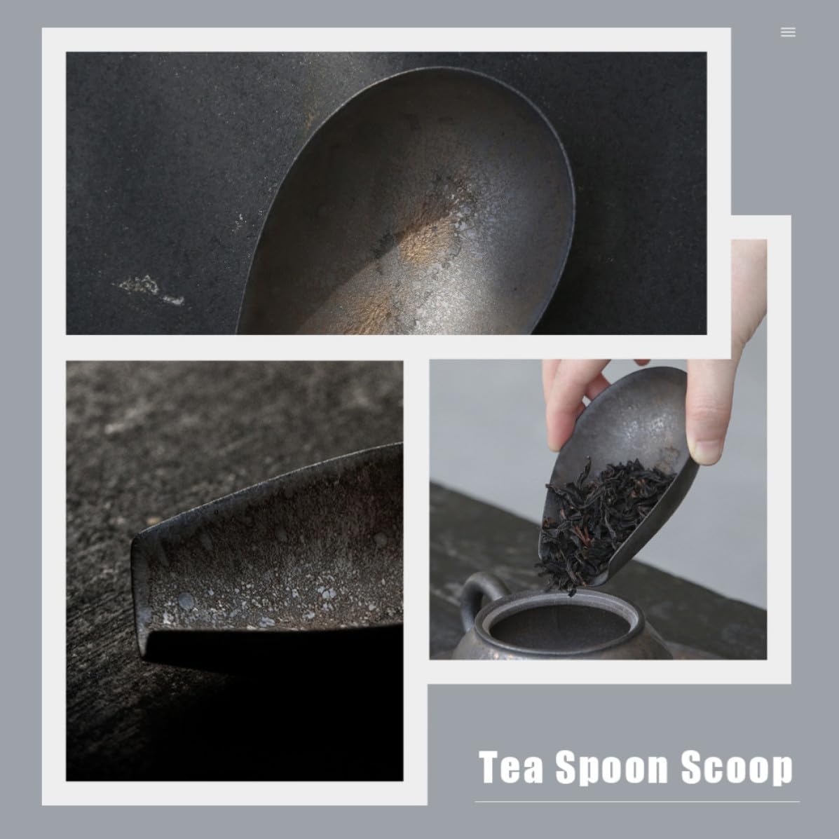Tea Scoop Spoon Ceramic Tea Shovel for Home Office Use
