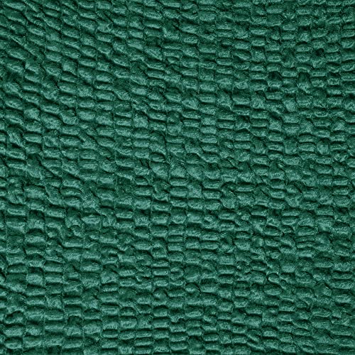 Sectional Sofa Cover - Sectional Couch Covers - L Couch Cover - Soft Polyester Fabric Slipcovers - 1-Piece Form Fit Stretch Furniture Slipcover - Velvet Collection (L-Shape Sofa Left, Emerald Green) #TOP5