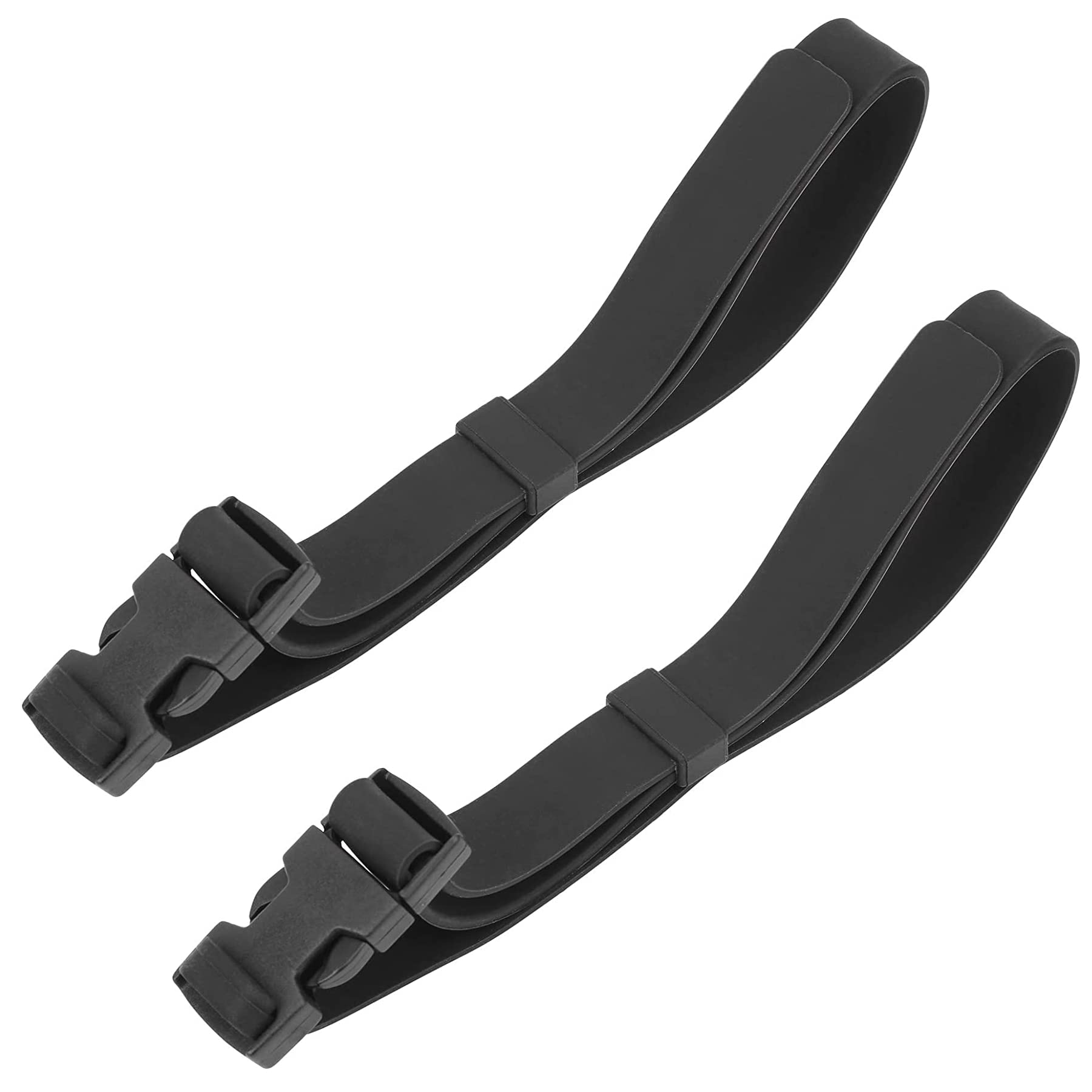 ABYSSTAR Unisex Adult Correas repuesto para cuchillos de buceo Replacement Strap for Diving Knife, Black, Standard