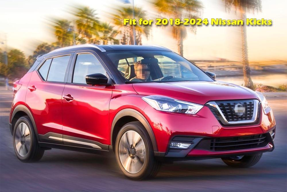 Car Mudguard Fender Mud Flaps Splash Guards Compatible with Nissan Kicks 2018 2019 2020 2021 2022 2023 2024