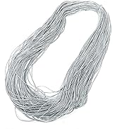 Sparkle Hair String Thin Thread for Braids Dreadlocks Metallic Decorative Cords for Ornament Craf...