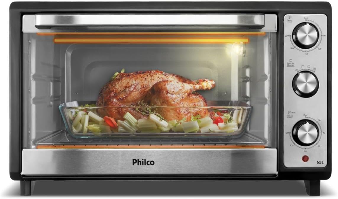 Forno Elétrico 65L Philco Dupla Resistência