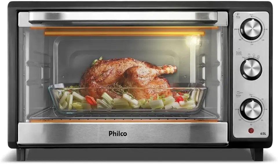 Forno Elétrico 65L Philco Dupla Resistência 1800W PFE65 127V