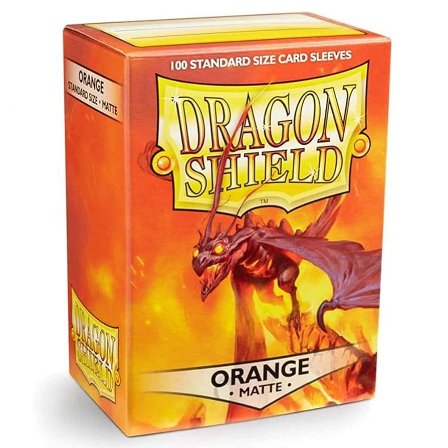 Amazon.co.jp: DRAGON Shield Sleeves - Matte Orange Card