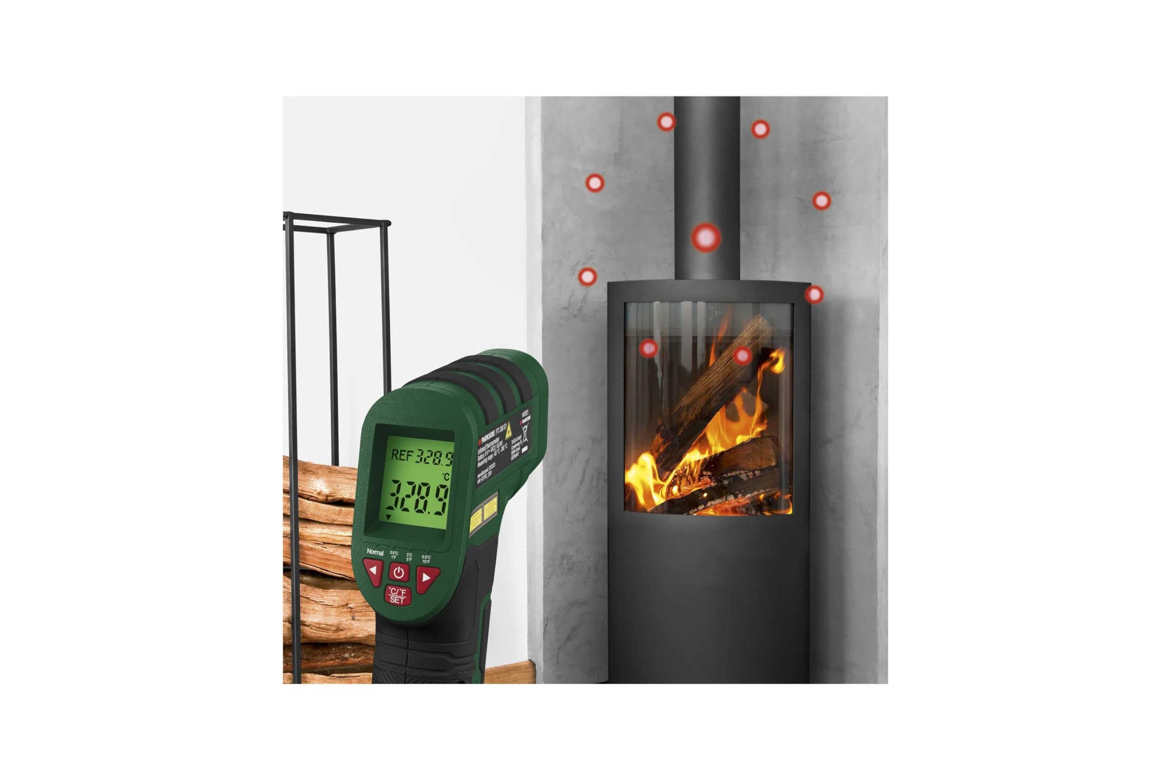 Parkside Infrarot Temperaturmessgerät PTI 380 B1