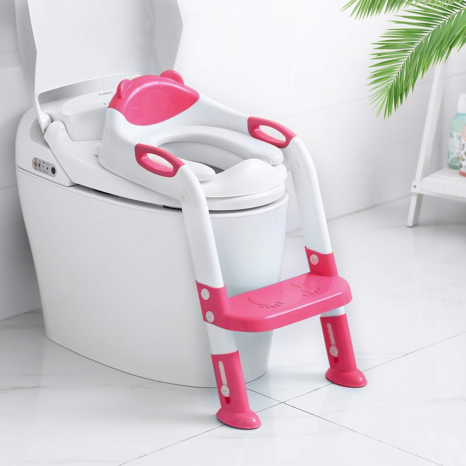 Buy Potty Training Seat with Step Stool Ladder, Potty Training Toilet Seat for Boys Girls Kids