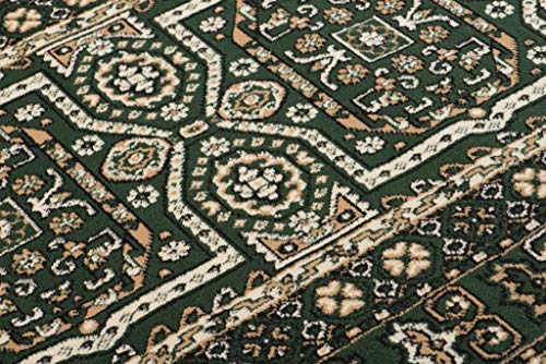 Tappeto Orientale Salotto a Pelo Corto Verde 200 x...