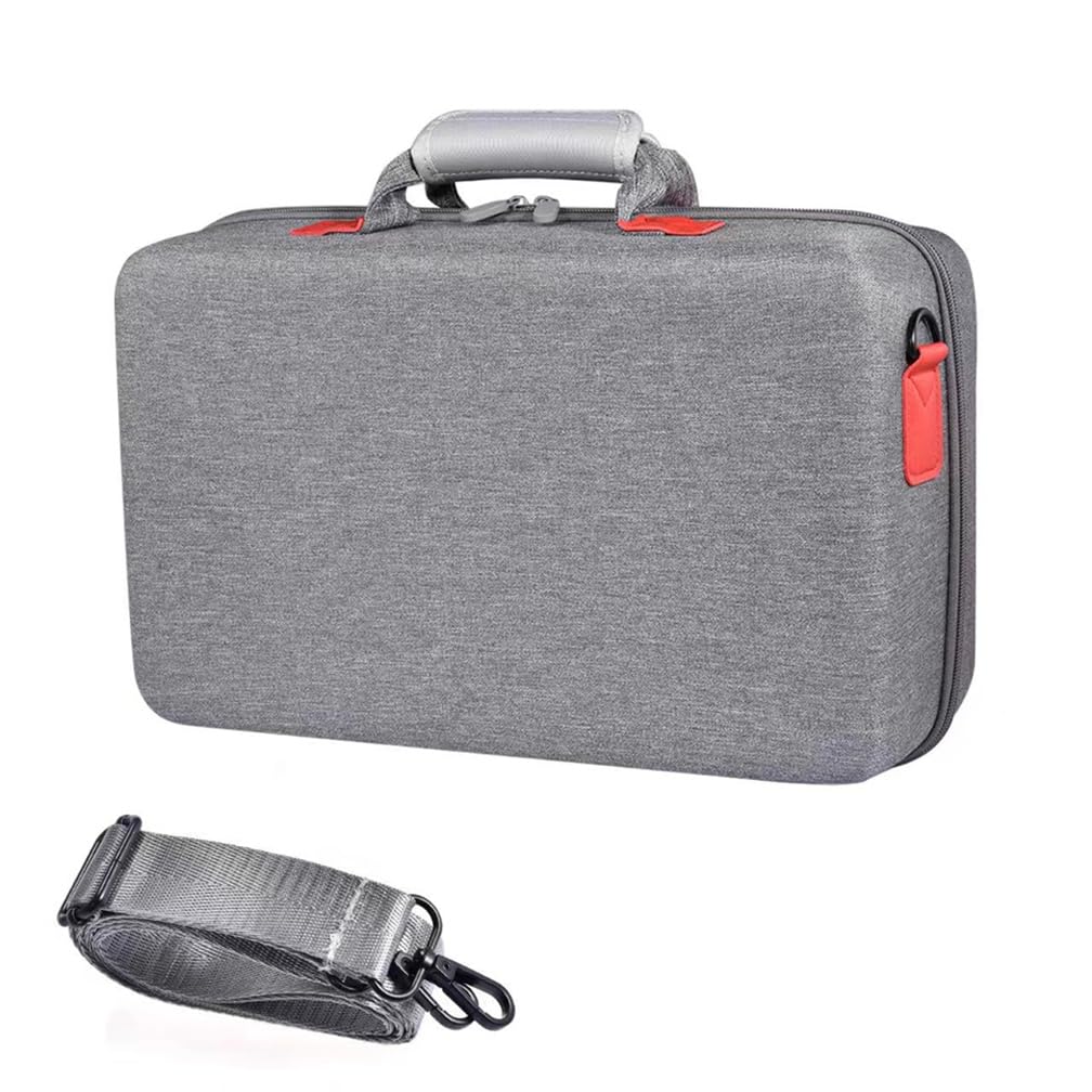Custodia protettiva sottile per PS5, borsa portaoggetti per console di gioco, valigia da viaggio, borsa portatile resistente ai graffi (grigio)