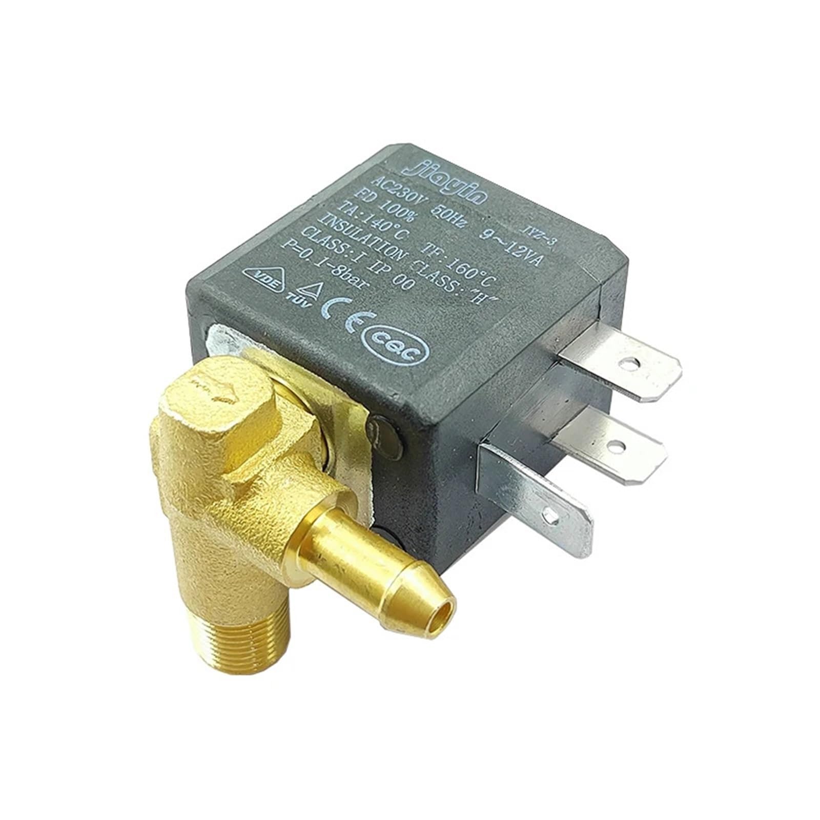 Électrovanne laiton G1/8 JYZ-3 stop fuite vapeur pour fer à repasser 230V