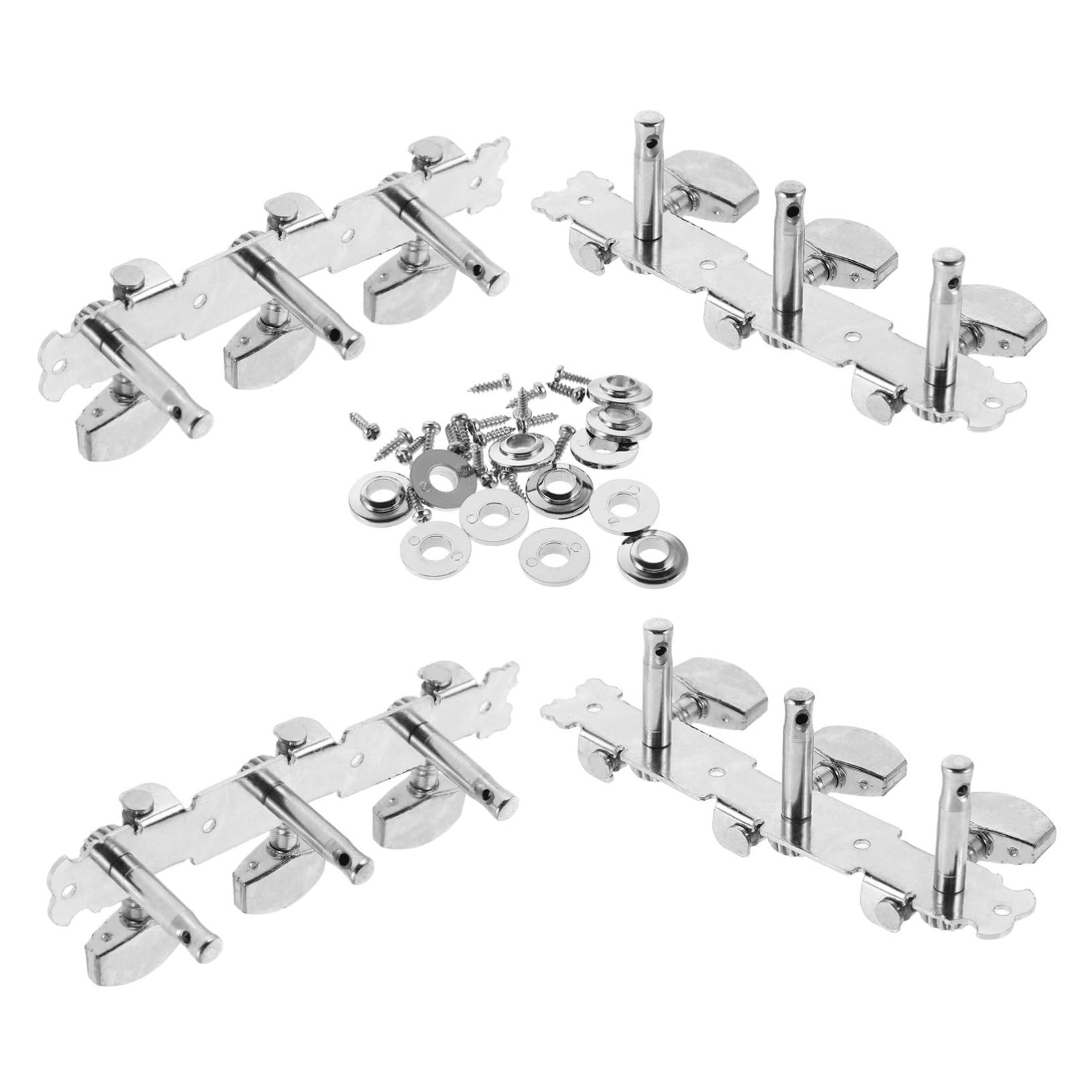 ifundom 2 Sets Electric Guitar Tuning Pegs Heads: Durable And Replaceable String Knobs For Precise Tuning Compatible With Various Guitar Styles