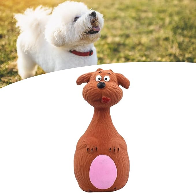 Juguete interactivo para perros pequeños de látex con sonido miniatura 2