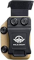 Vista 64 de POLE.CRAFT IWB/OWB - Funda para cargador Kydex - Mag Carrier se adapta a: 0.354 in .40 Double Stack/0.354 in .40 Single Stack - P365 1911 Glock 19