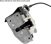 Vista 6 de Nakuuly Cierre de puerta trasera y cable, lado izquierdo del conductor, compatible con Ford F150 de cabina extendida 2004-2008, conjunto