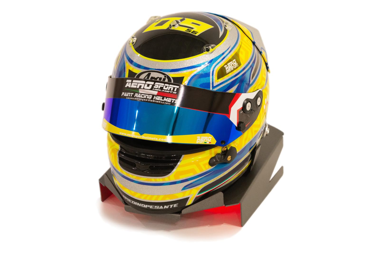 MALL RACING DRYER Asciuga Casco Professionale con Ionizzazione, Ventilazione e Riscaldamento Temporizzato, Funzione Anti-Batterica e Anti-Odore
