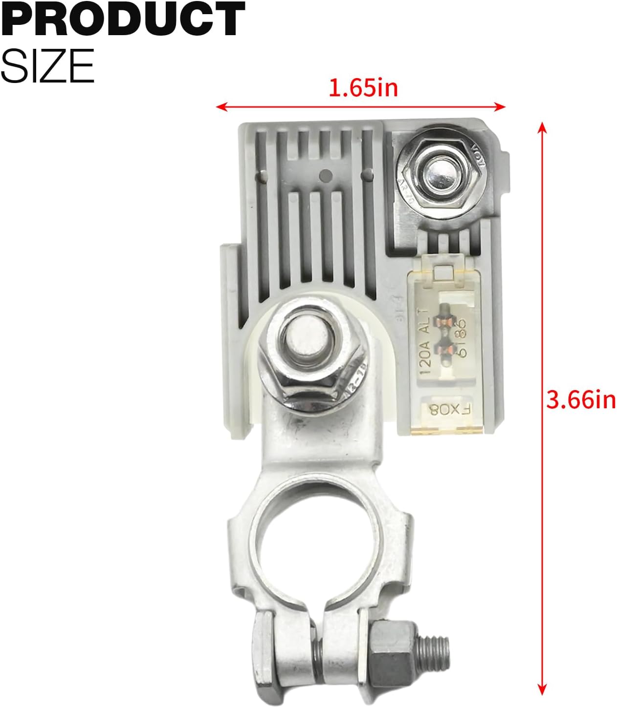 3673966J00 Battery Fuse, Replacement for Mitsubishi Galant Endeavor 2004-2012, Replacement for Suzuki Grand Vitara 2006-2011, Replacement for Chrysler Sebring 2002-2005, Replaces MN164188
