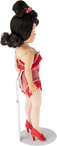 Miniatura 4 de Plymor DSP-4125W - Soporte ajustable blanco para muñecas, se adapta a muñecas de cintura delgada de 7, 7.5, 8, 8.5 y 9 pulgadas o figuras de acción,