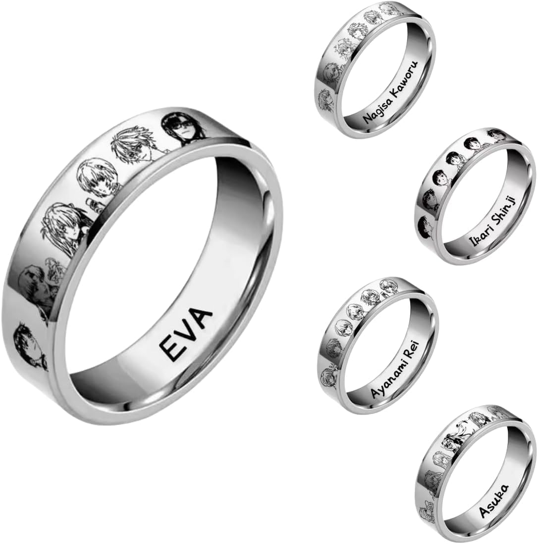 Amazon.co.jp: 新世紀エヴァンゲリオン 指輪 惣流・アスカ・ラングレー  