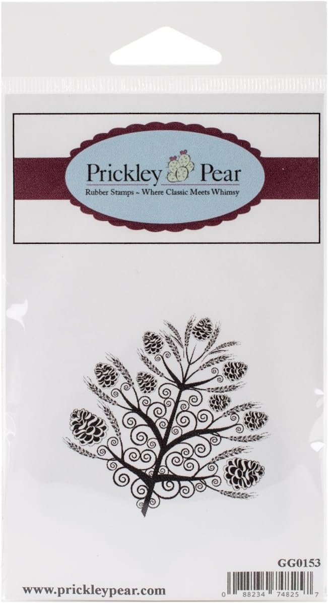 No Tools Rain Saving Device Prickley Pear Cling Stamps x 2.5-inch, 0.64 x 8.26 x 15.879999999999999 cm, Multi-Colour