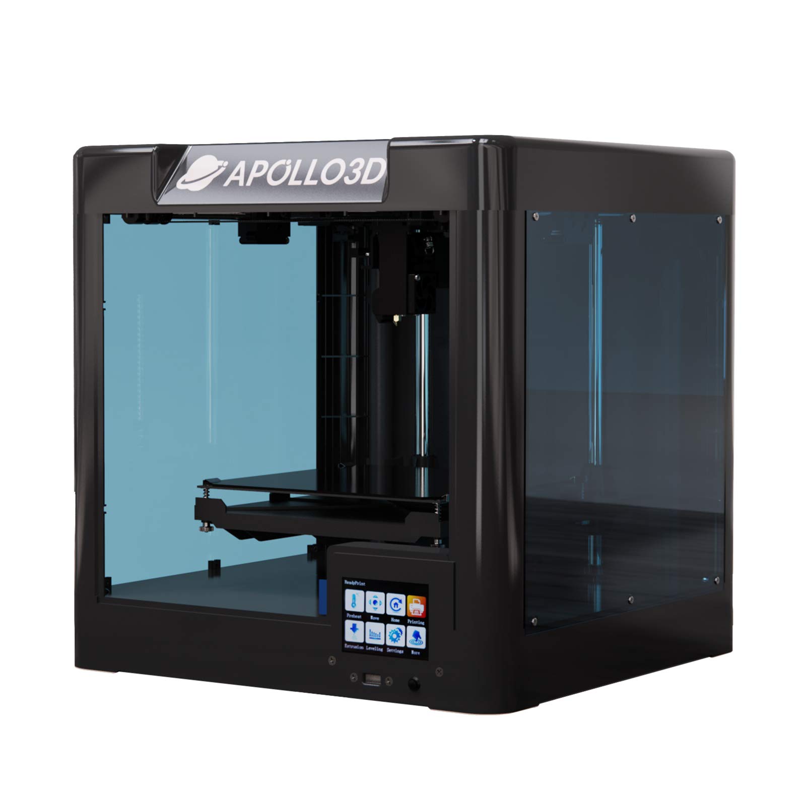Saturn20P Desktop 3D Printer – Premium Small 3D Printer for Home Use – Plug and Play 3D Printers wit