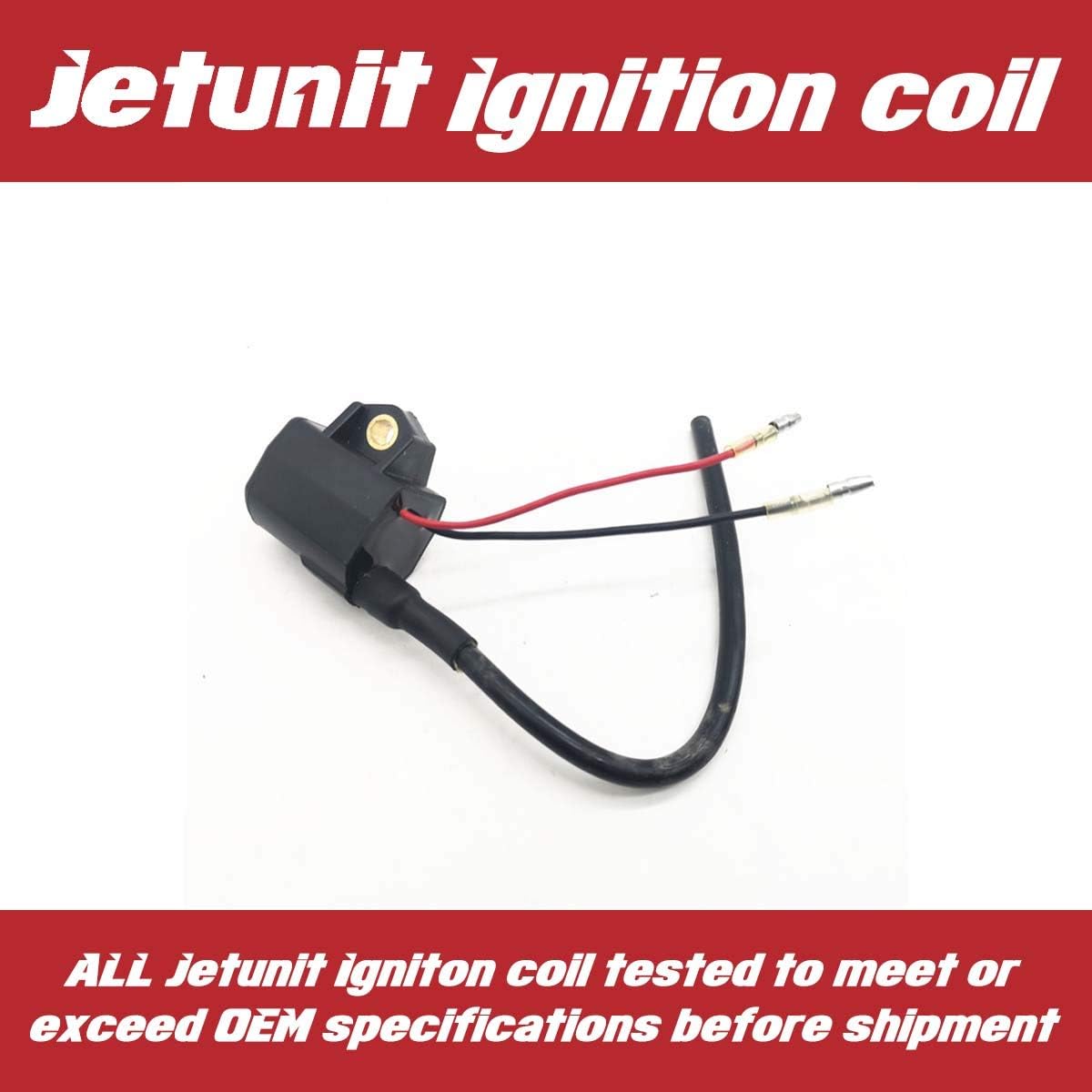 33410-94630 33410-92E00 Ignition Coil For Suzuki 115 140 150 200 HP Outboard 2-Stroke DT115HP DT140HP DT150HP DT200HP 1986-2003