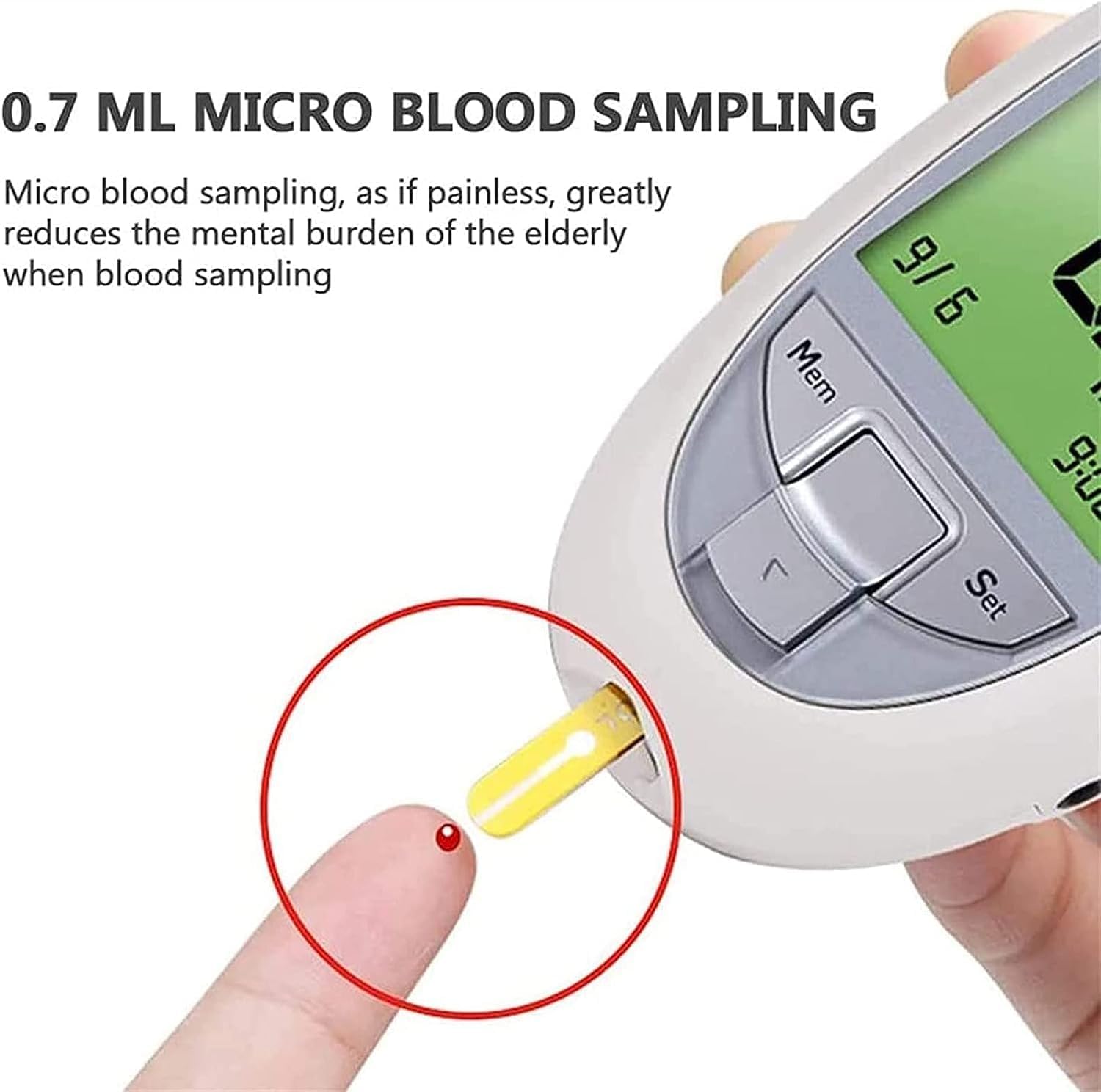 Kit Di Monitoraggio Del Glucosio Del Tester Multifunzione,3 Su 1 Tester Di Colesterolo Totale Di Acido Urico,Kit Di Test Del Diabete Facile Da Operare Con Metro,25 Glicemia,10 Acido Urico,10 Colestero